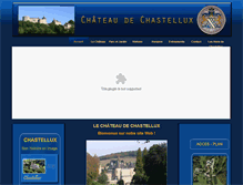 Tablet Screenshot of chateaudechastellux.com